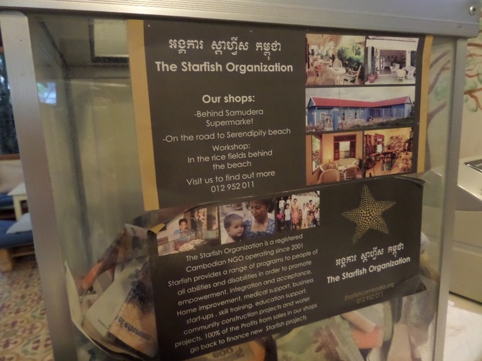 Starfish donation